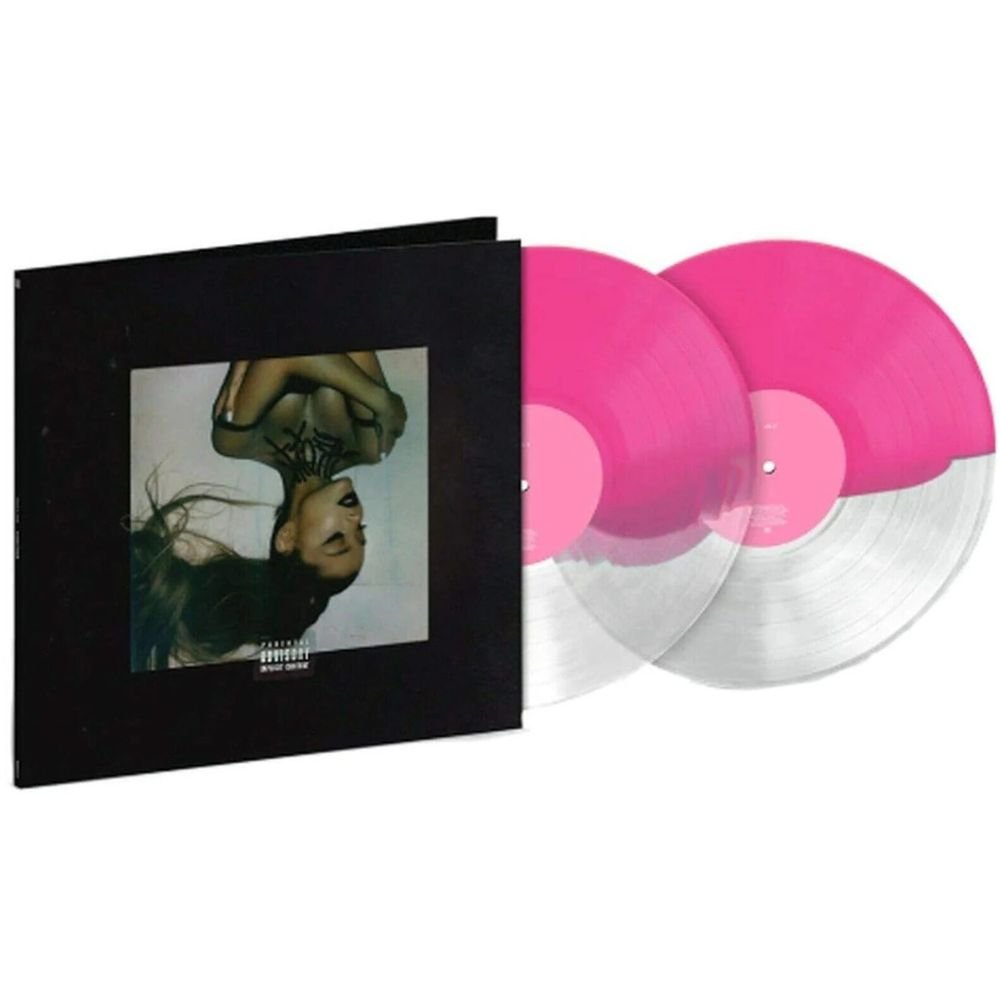 Ariana Grande - Thank U, Next - Pink and Clear Split {Vinyl LP}