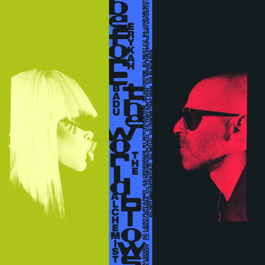 Erykah Badu & The Alchemist - Before The World Blows: The Abi and Alan Experiment - Indie Exclusive Transparent Neon Orange {Vinyl LP} (Copy)