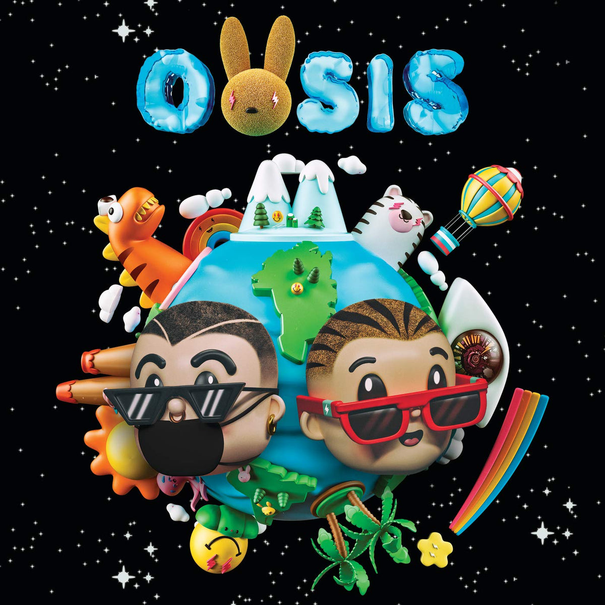 J Balvin & Bad Bunny - Oasis - {Vinyl LP}