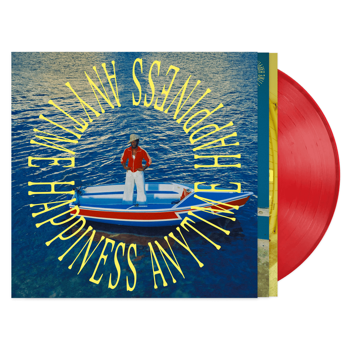 Leon Bridges - Happiness Anytime - Indie Exclusive Campari Red {Vinyl LP}