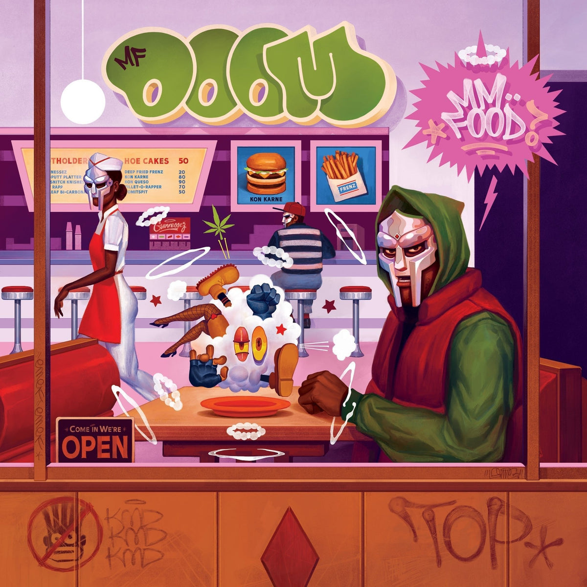 MF Doom - MM...Food - 20th Anniversary Edition - Sweetart Coloured {Vinyl LP}