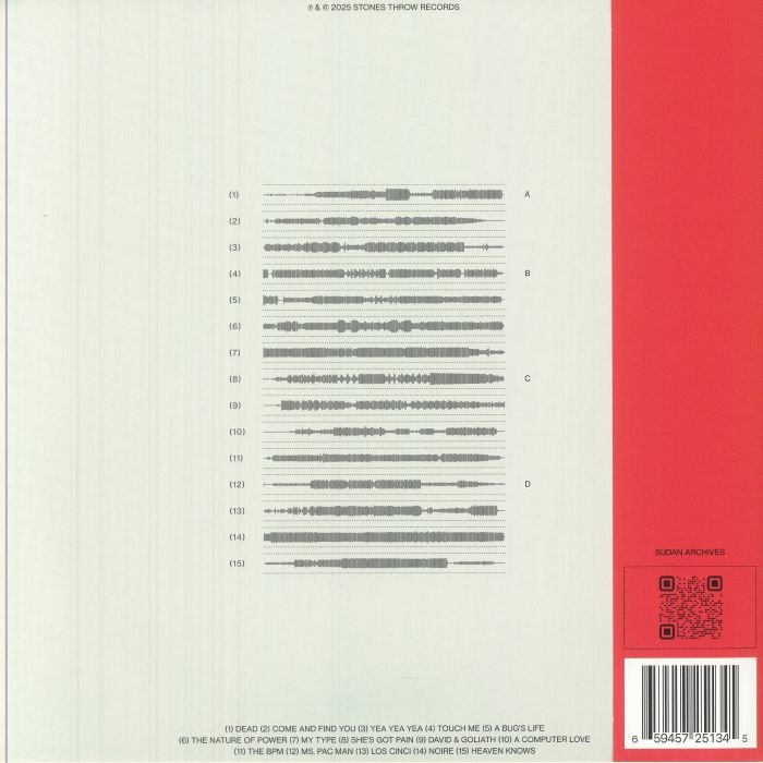 Sudan Archives - The BPM - Red {Vinyl LP}