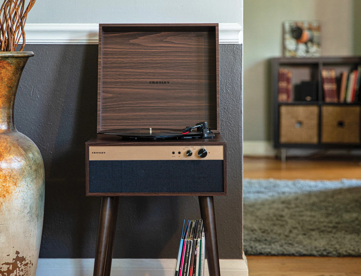Crosley Jasper Turntable - Walnut [Tech & Turntables]
