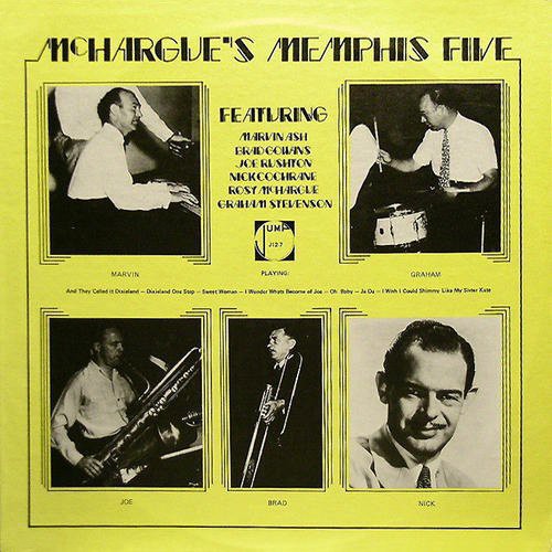 McHargue, Rosy: McHargue's Memphis Five (Vinyl LP) [ vinyl ]