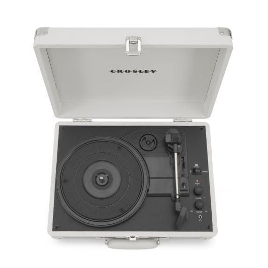 Crosley Cruiser Plus Portable Turntable (White Sand) [Tech & Turntables]