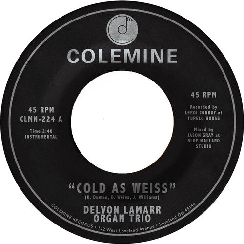 Delvon Lamarr Organ Trio: Cold As Weiss (7-Inch Single) [ vinyl ]