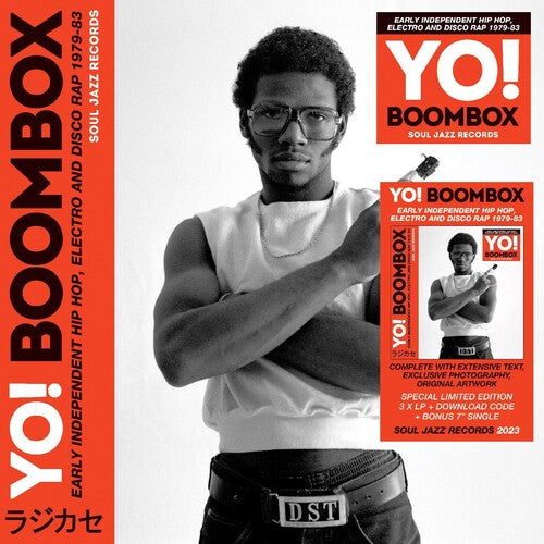 V/A -  YO! BOOMBOX - Early Independent Hip Hop, Electro And Disco Rap 1979-83 (Indie Exclusive, With Bonus 7") LP [ vinyl ]
