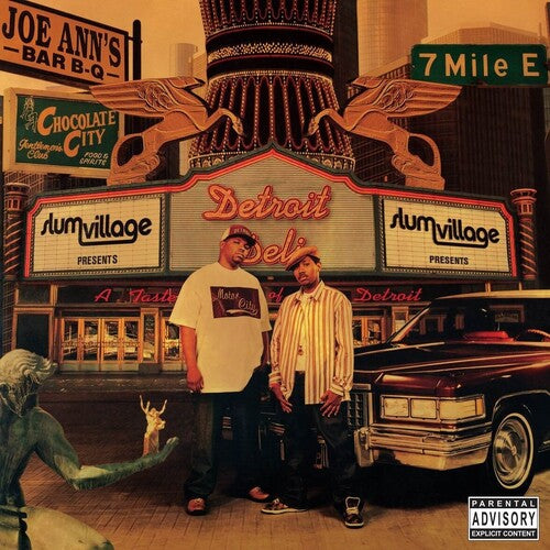 Slum Village - Detroit Deli (A Taste Of Detroit) LP (RSD 2024 Exclusive, Orange And Green Colored Vinyl, Clear Vinyl) [ vinyl ]