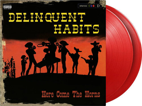 Delinquent Habits - Here Comes The Horns 2LP (Limited Edition, 180 Gram Vinyl, Red Colored Vinyl, Holland) [ vinyl ]