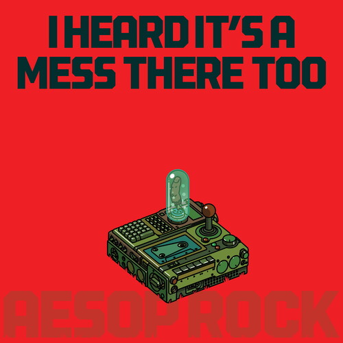 Aesop Rock - I Heard It's a Mess There Too LP (Red Colored Vinyl) [ vinyl ]