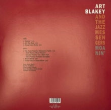 Blakey, Art & the Jazz Messengers: Moanin' (Vinyl LP) [ vinyl ]