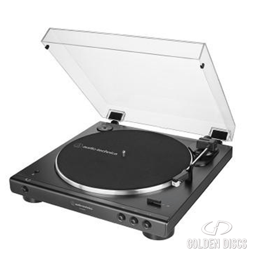 Audio-Technica AT-LP60XBT Automatic Belt Drive Turntable (Black) [Tech & Turntables]
