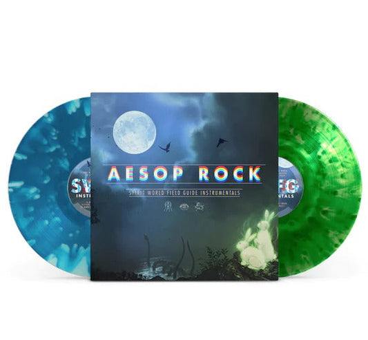 Aesop Rock - Spirit World Field Guide (Instrumental Version) 2LP (Green & Blue Vinyl) [ vinyl ]