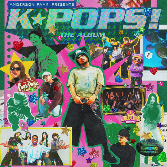Anderson .Paak - K-Pops! The Album - Pink vinyl LP Record
