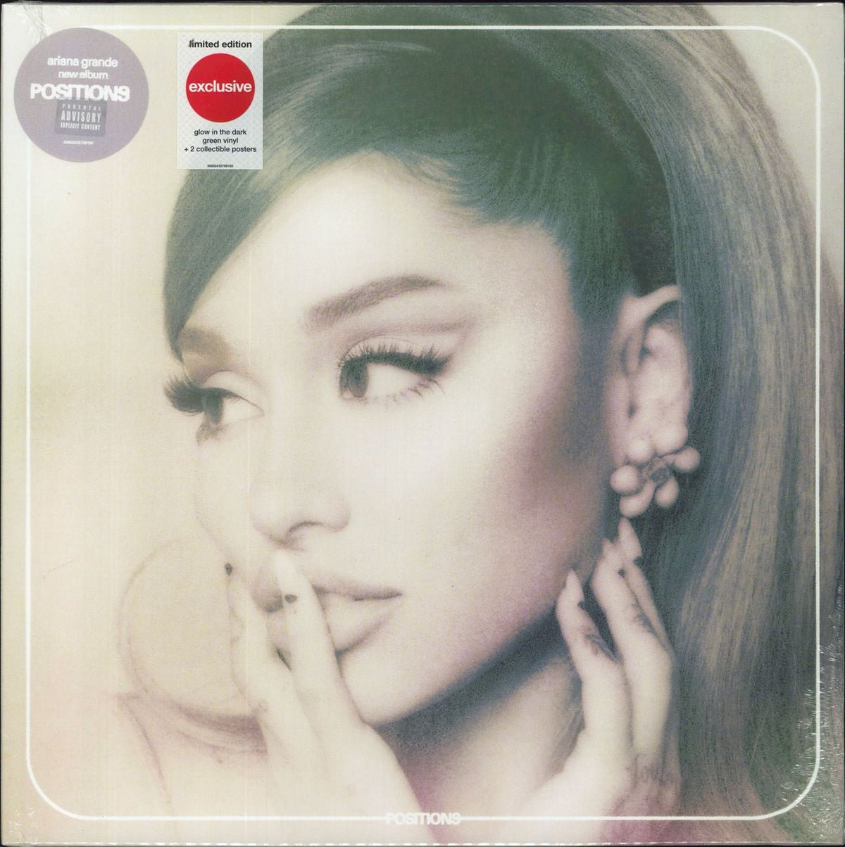 Ariana Grande - Positions - Limited Edition Glow in the Dark {Vinyl LP}