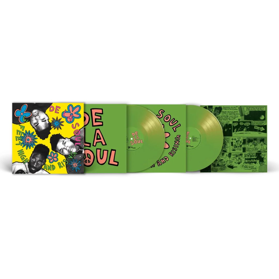 De La Soul - 3 Feet High And Rising - Opaque Green {Vinyl LP}