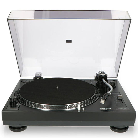 Lenco L-3808 - Direct Drive Turntable (Black) [Tech & Turntables]