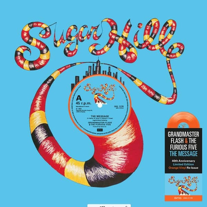 Grand Master Flash & The Furious Five – The Message 12" (40th Anniversary, Orange Vinyl) [ vinyl ]