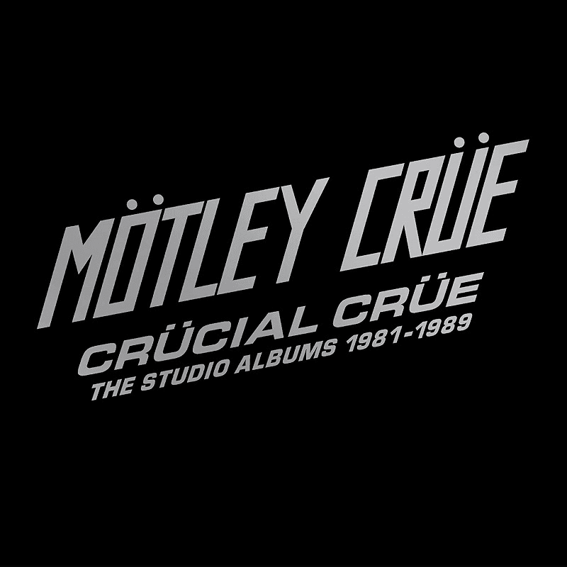 MOTLEY CRUE - Crücial Crüe - The Studio Albums 1981-1989 Coloured Vinyl Box Set [ vinyl ]