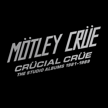 MOTLEY CRUE - Crücial Crüe - The Studio Albums 1981-1989 Coloured Vinyl Box Set [ vinyl ]