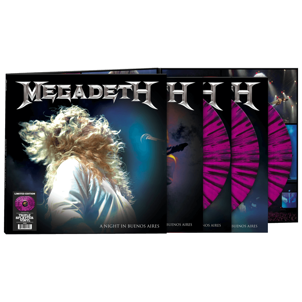 MEGADETH - A Night In Buenos Aires Vinyl [ vinyl ]