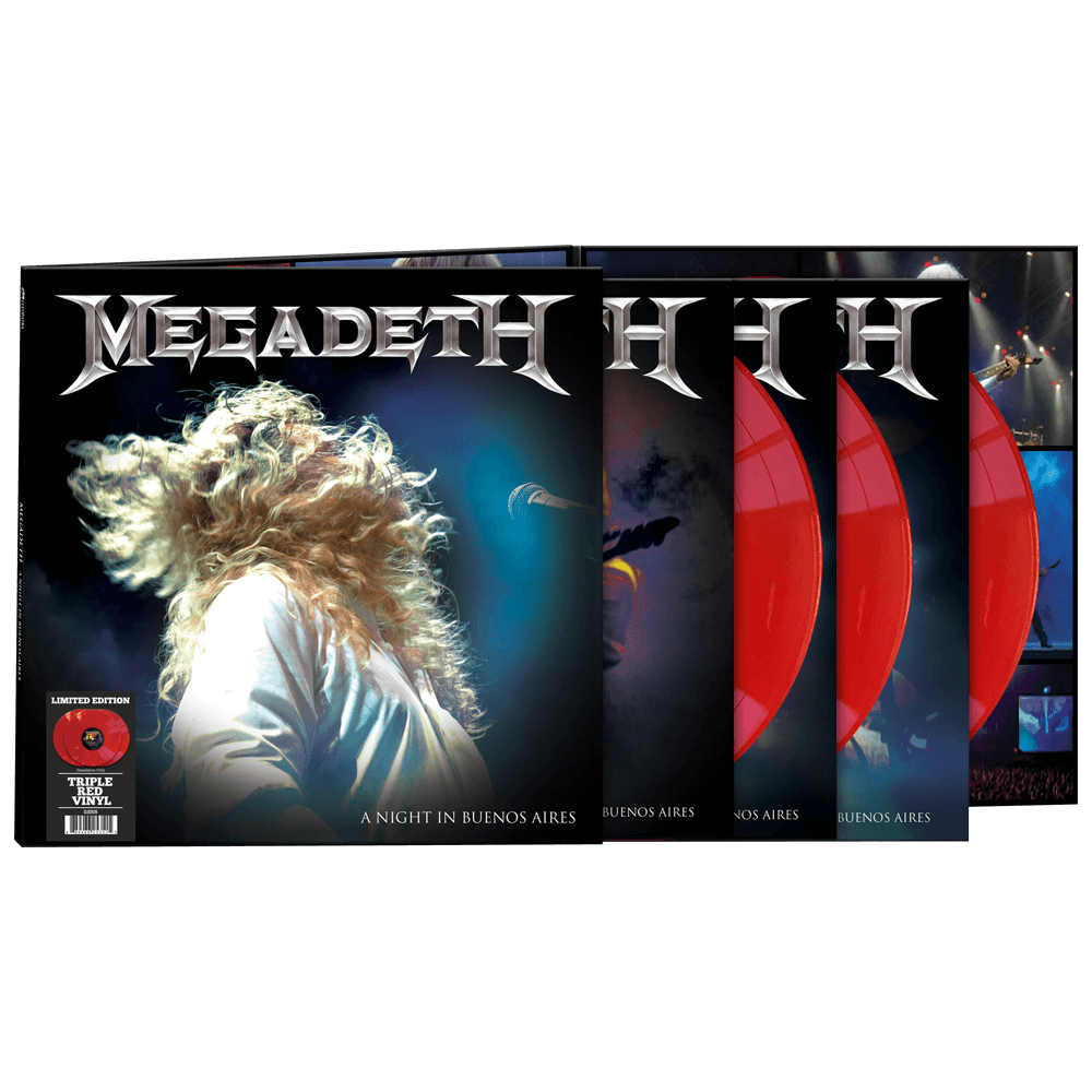 MEGADETH - A Night In Buenos Aires Vinyl [ vinyl ]