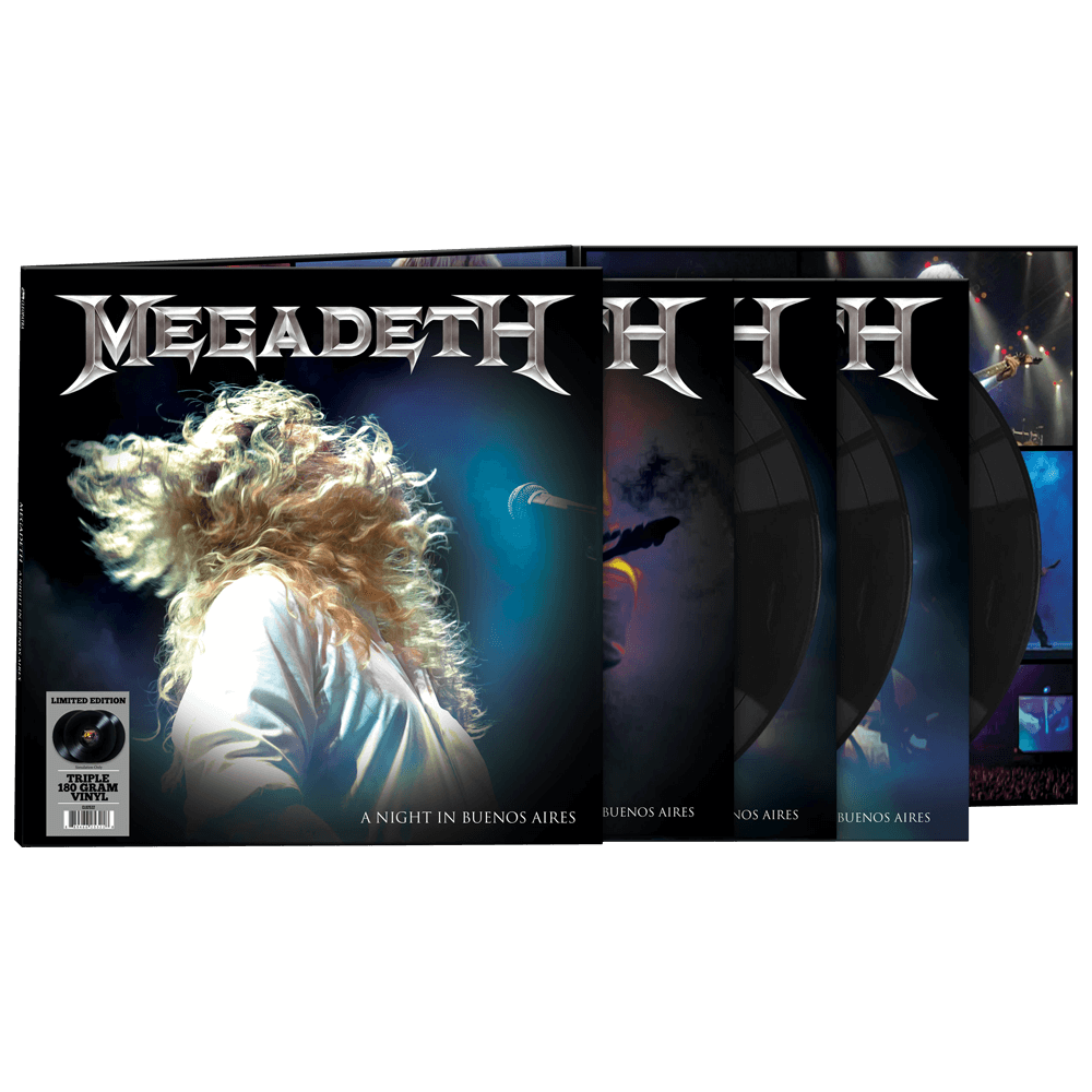 MEGADETH - A Night In Buenos Aires Vinyl [ vinyl ]