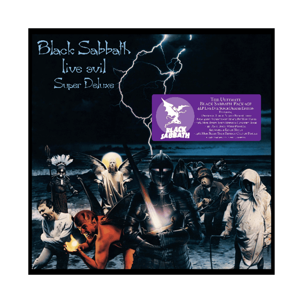 BLACK SABBATH - Live Evil Super Deluxe 40th Anniversary Edition 4LP Vinyl Box Set [ vinyl ]