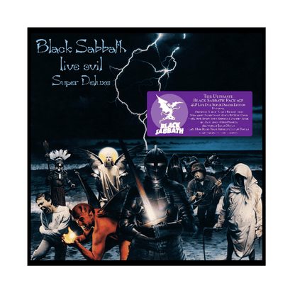 BLACK SABBATH - Live Evil Super Deluxe 40th Anniversary Edition 4LP Vinyl Box Set [ vinyl ]