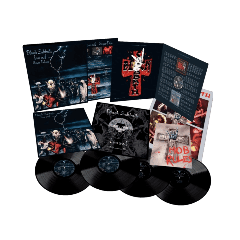 BLACK SABBATH - Live Evil Super Deluxe 40th Anniversary Edition 4LP Vinyl Box Set [ vinyl ]