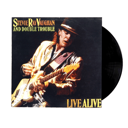 STEVIE RAY VAUGHAN & DOUBLE TROUBLE - Live Alive Vinyl [ vinyl ]