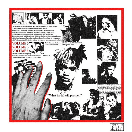 XXXTENTACION - Members Only Club Vol.3 Vinyl [ vinyl ]