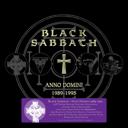 BLACK SABBATH - Anno Domini: 1989 - 1995 Vinyl Box Set [ vinyl ]