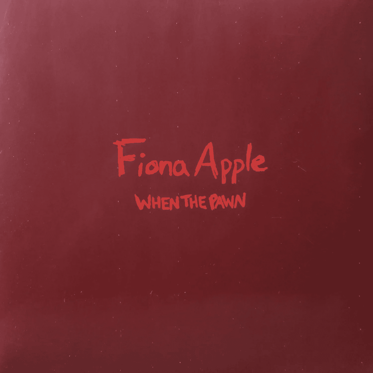 FIONA APPLE - When The Pawn... Vinyl [ vinyl ]