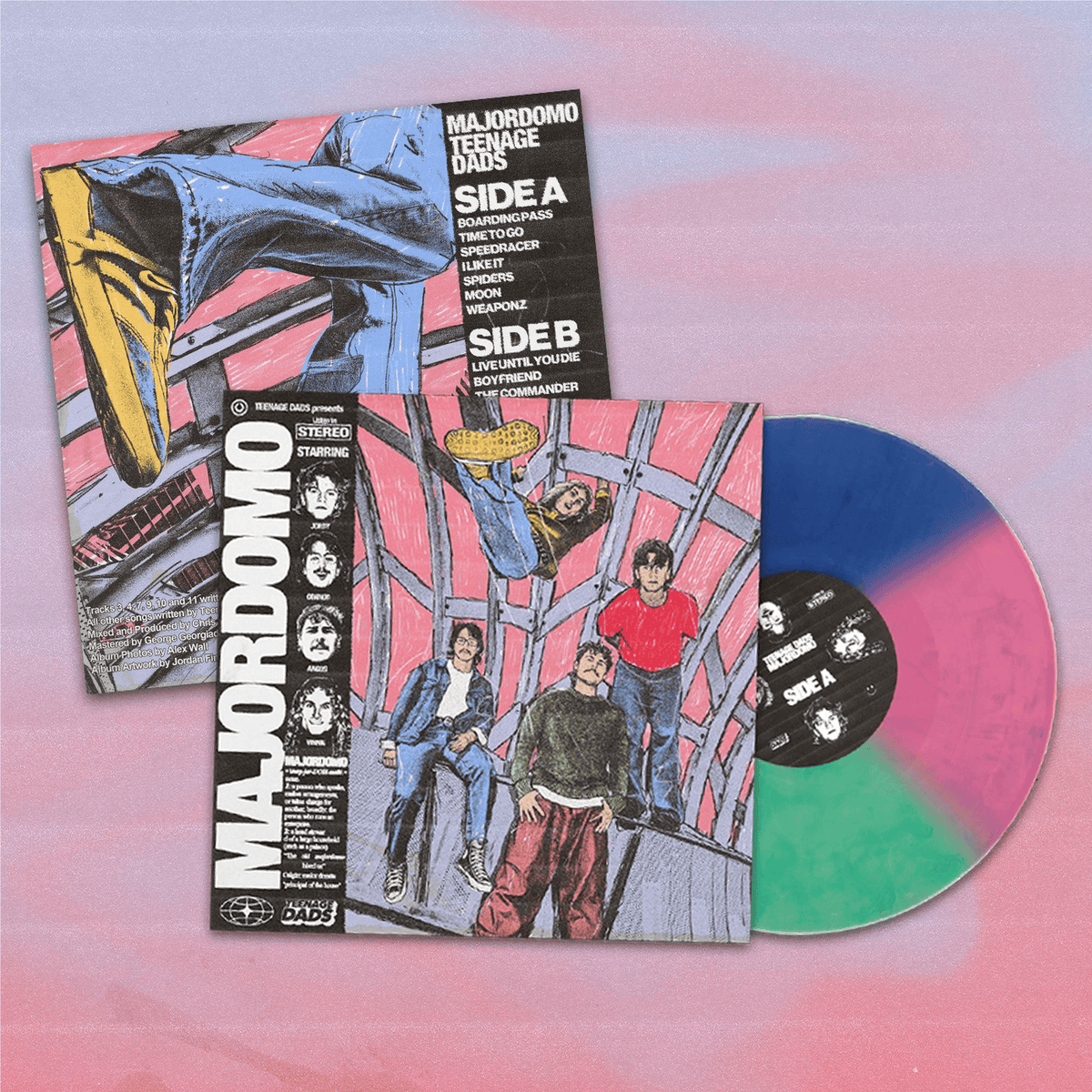 TEENAGE DADS - Majordomo Vinyl [ vinyl ]