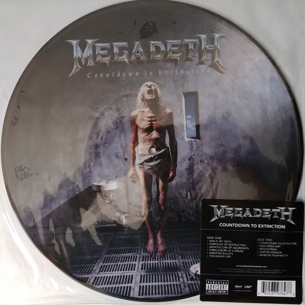 MEGADETH - Countdown To Extinction Vinyl [ vinyl ]