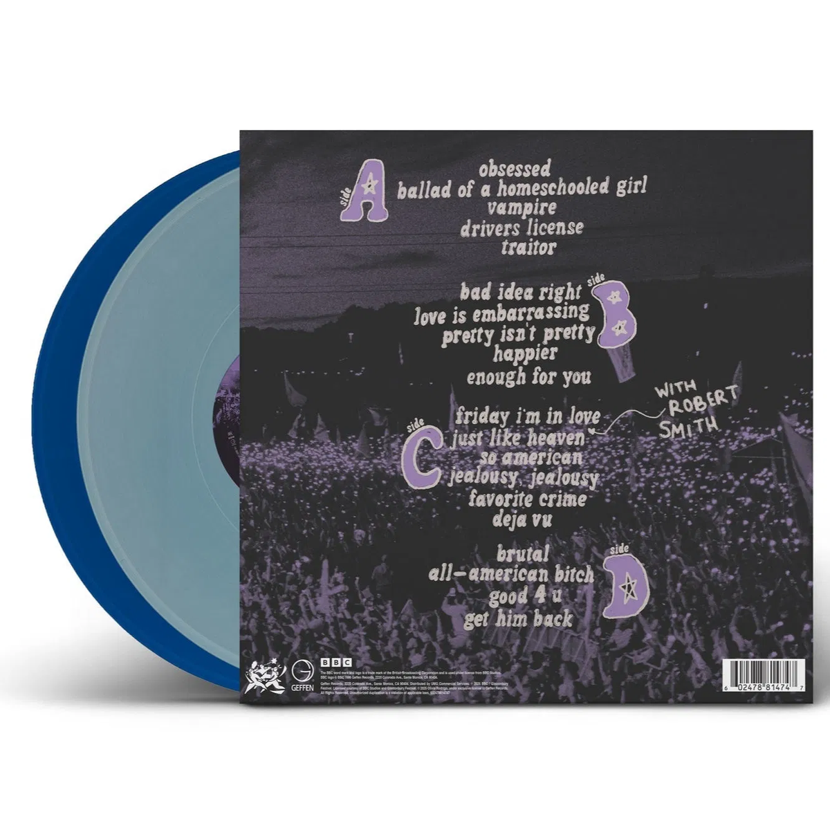 OLIVIA RODRIGO - Live From Glastonbury (A BBC Recording) Vinyl [ vinyl ]