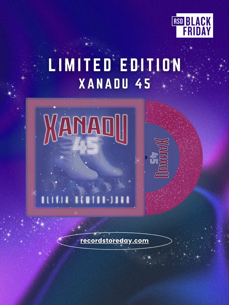 OLIVIA NEWTON JOHN - XANADU: LIVE & REMIXED RSD Black Friday 2025 Vinyl [ vinyl ]