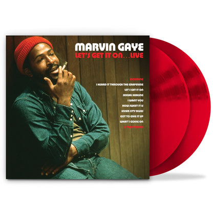 Marvin Gaye – Let’s Get It On… Live - Red - {Vinyl LP}
