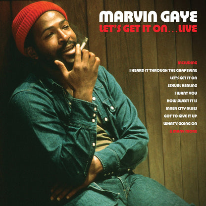 Marvin Gaye – Let’s Get It On… Live - Red - {Vinyl LP}
