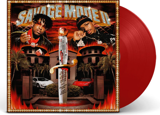 21 Savage & Metro Boomin - Savage Mode II LP (Red Vinyl) [ vinyl ]