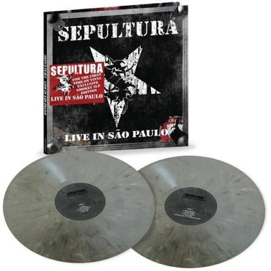 SEPULTURA - Live in Sao Paulo (Smokey Coloured) Vinyl [ vinyl ]