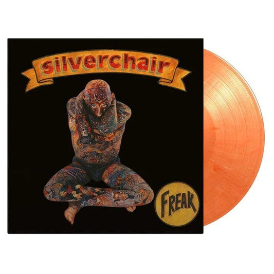 SILVERCHAIR - Freak EP Orange & White Marbled Coloured Vinyl [ vinyl ]