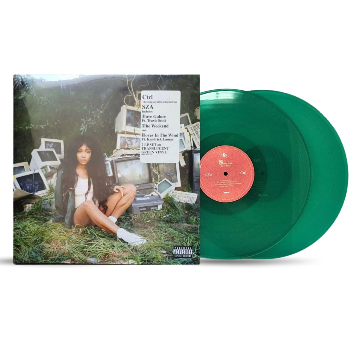 SZA - Ctrl - Translucent Green {Vinyl LP}