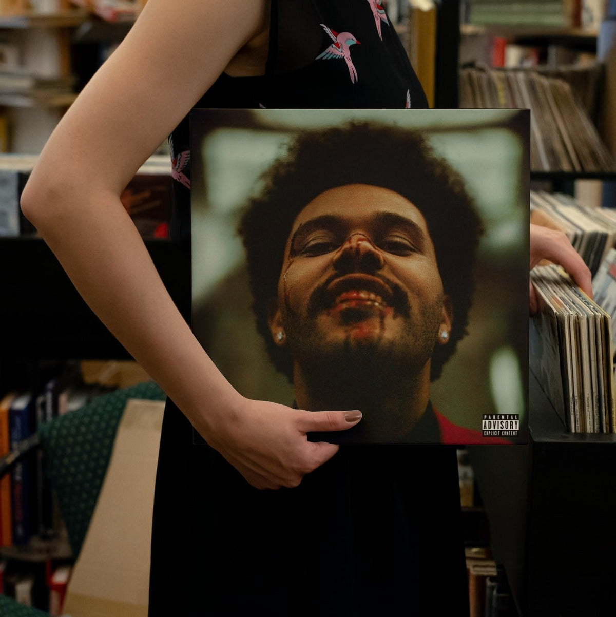 The Weeknd - After Hours - Clear & Red Splatter {Vinyl LP}