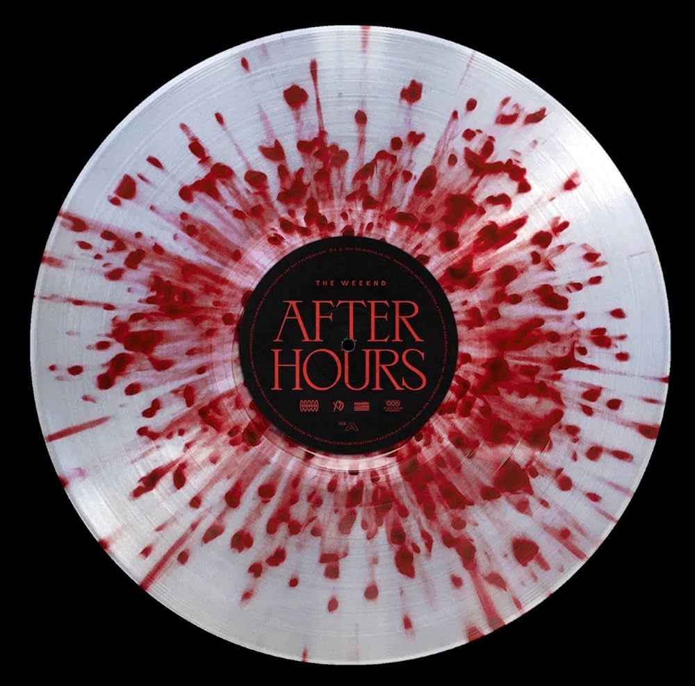 The Weeknd - After Hours - Clear & Red Splatter {Vinyl LP}