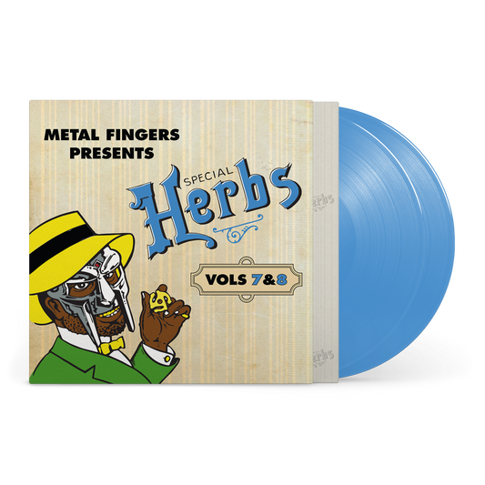 MF DOOM - Metal Fingers Presents: Special Herbs Vol. 7 & 8 2LP (Sky Blue Colored Vinyl) [ vinyl ]