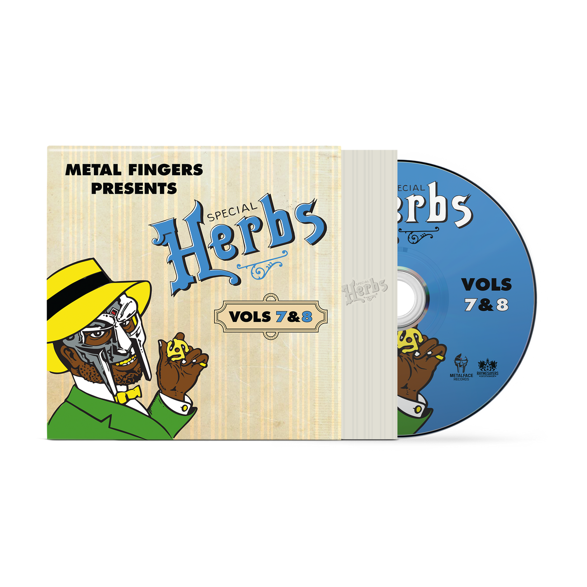 MF DOOM - Metal Fingers Presents: Special Herbs Vol. 7 & 8 CD (Sky Blue) [ vinyl ]