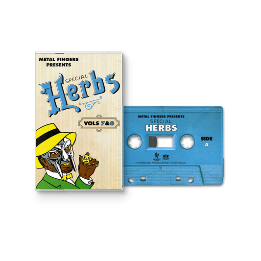 MF DOOM - Metal Fingers Presents: Special Herbs Vol. 7 & 8 CASSETTE (Sky Blue) [ vinyl ]