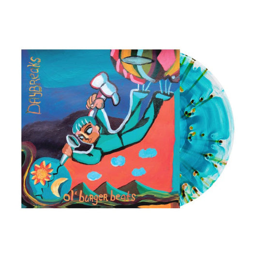 Ol' Burger Beats - Daybreaks LP (Ghostly Sea Blue w/ Black & Green Splatter) [ vinyl ]